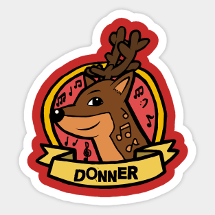 Donner Sticker